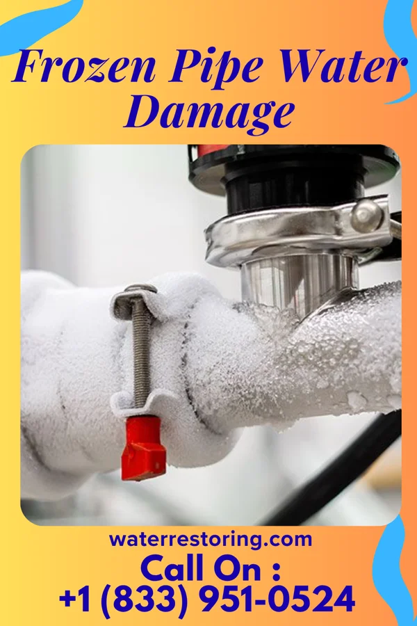 Frozen Pipe Water Damage in Dyer, IN